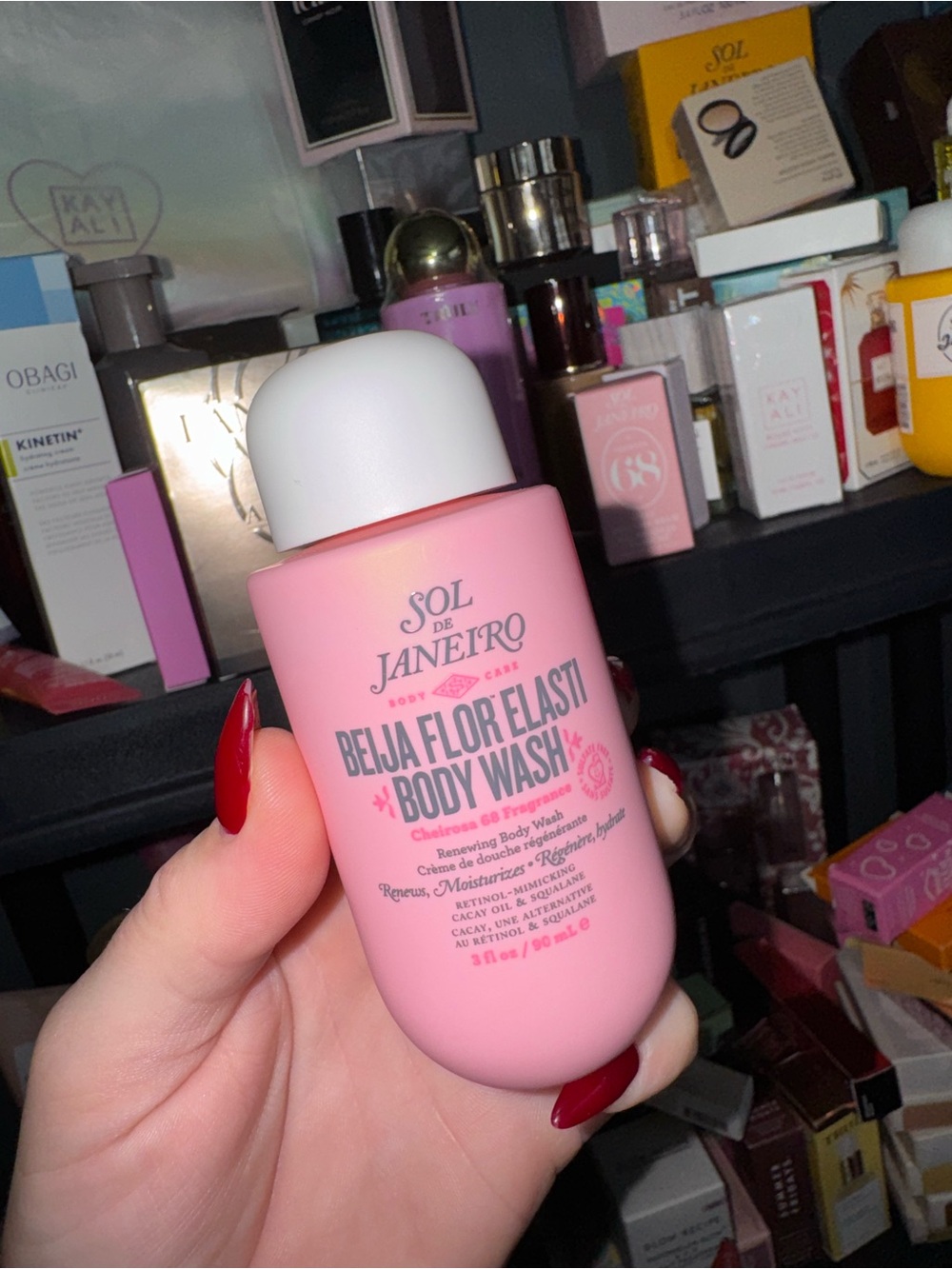 Sol de Janeiro Pink Belja Flor Elasti Body Wash - Pink Bottle